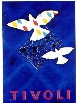 Tradera Klistermärken & Stickers<Tivoli litet klistermärke