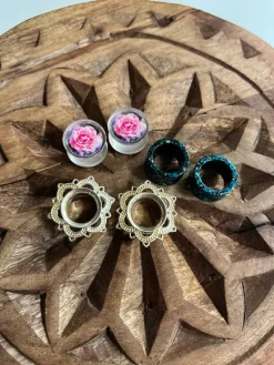 Tradera Piercings<Töjningspaket nya och använda