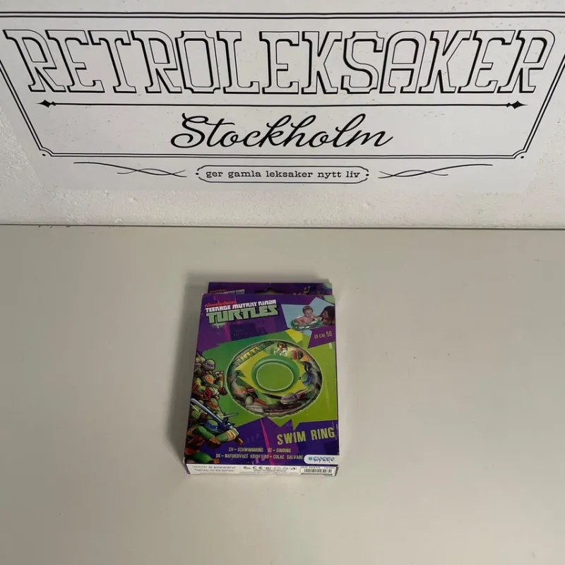 Tradera TMNT Simring / Swim ring. Teenage Mutant Ninja Turtles. Vatten leksak bad simma> Utomhusleksaker