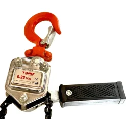 Tradera Toho lift 0,25 Ton, Manuell kedjetelfer, Lifting Spaklyft, Japan> Verkstad