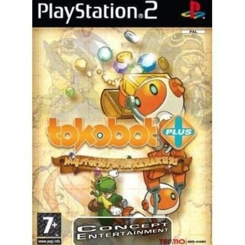 Tradera Playstation<TOKOBOT PLUS - MYSTERIES OF THE KARAKURI (Nytt) till Sony Playstation 2 PS2