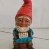 Tradera Tomte med dragspel - jultomte, julmotiv, retro, tomte, juldekoration, jul> Högtider