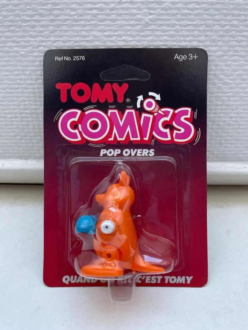 Tradera Samlarfigurer<Tomy figur vintage oöppnad - Comics Pop Overs Kangaroo
