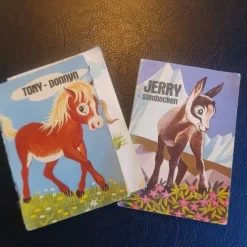 Tradera Tony - ponnyn - stenbocken: Två små barnböcker av Ulla Granarp> Barn- & Ungdomsböcker