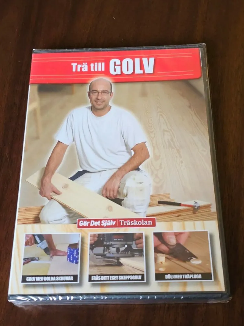 Tradera Trä Till Golv DVD (SV Text) INPLASTAD> Golv, Kakel & Klinker
