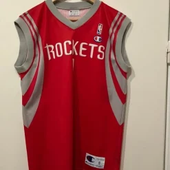Tradera Basket<Tracy McGrady #1 Houston Rockets Champion Jersey Storlek S