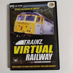 Tradera Järn- & Spårvägsmemorabilia<TRAINZ Virtual Railway includes scenarios PC CD-ROM 2002