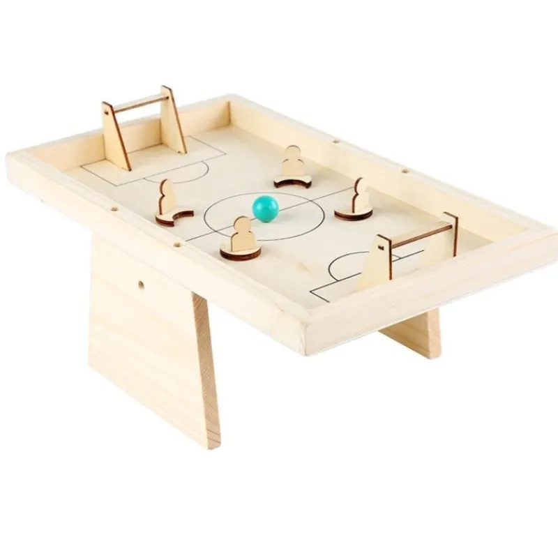 Tradera Träbarns pedagogiska tävlingsmässiga fotbollsspel> Experimentlådor & Vetenskap