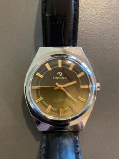 Tradera TRESSA Herrarmbandsur - Swiss Made - Dual Tone 17 jewels - MYCKET FINT SKICK^ Armbandsur