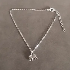 Tradera Fotlänkar<Trevlig söt anklet dekoration Söt elefant