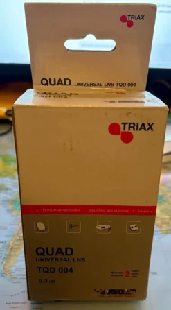 Tradera Triax Quad Universal LNB TQD 004^ Digital-tv