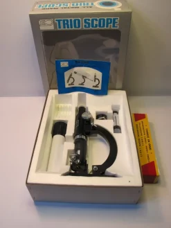 Tradera Trio Scope - Mikroskop, Teleskop & Geologiskt Mikroskop 3-i-1^ Mikroskop