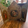 Tradera Triptyk med Maria med barnet> Ikoner & Religiösa Föremål