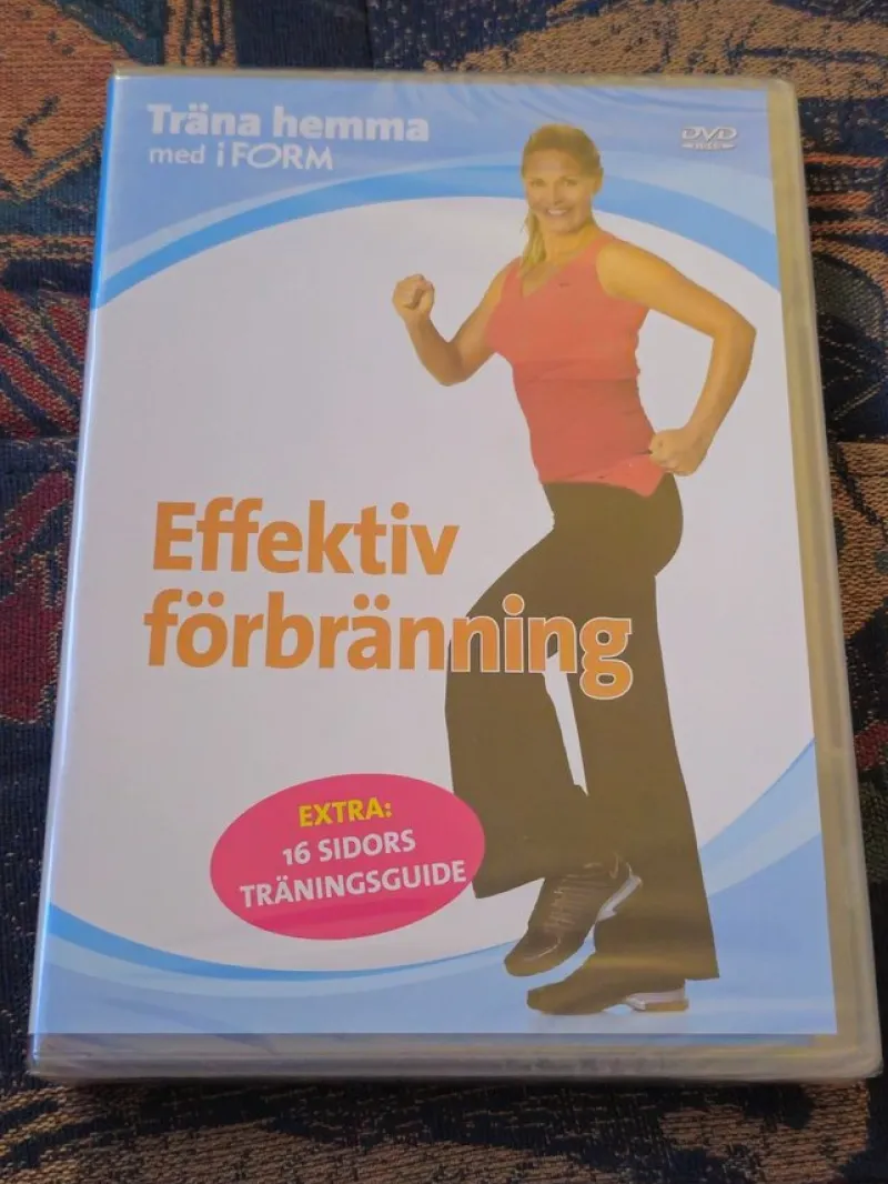 Tradera Träning<Träna Hemma Med I Form - Effektiv Förbränning DVD INPLASTAD (Sv Text)