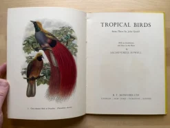 Tradera Tropical Birds - John Gould, Sacheverell Sitwell (1948)&gt; Planschverk &amp; Illustrerade Böcker