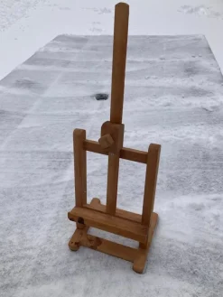 Tradera Trästaffli för målning^ Konstnärstillbehör