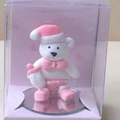 Tradera Tårtdekoration/ Rosa Nalle^ Övrigt Hem & Hushåll