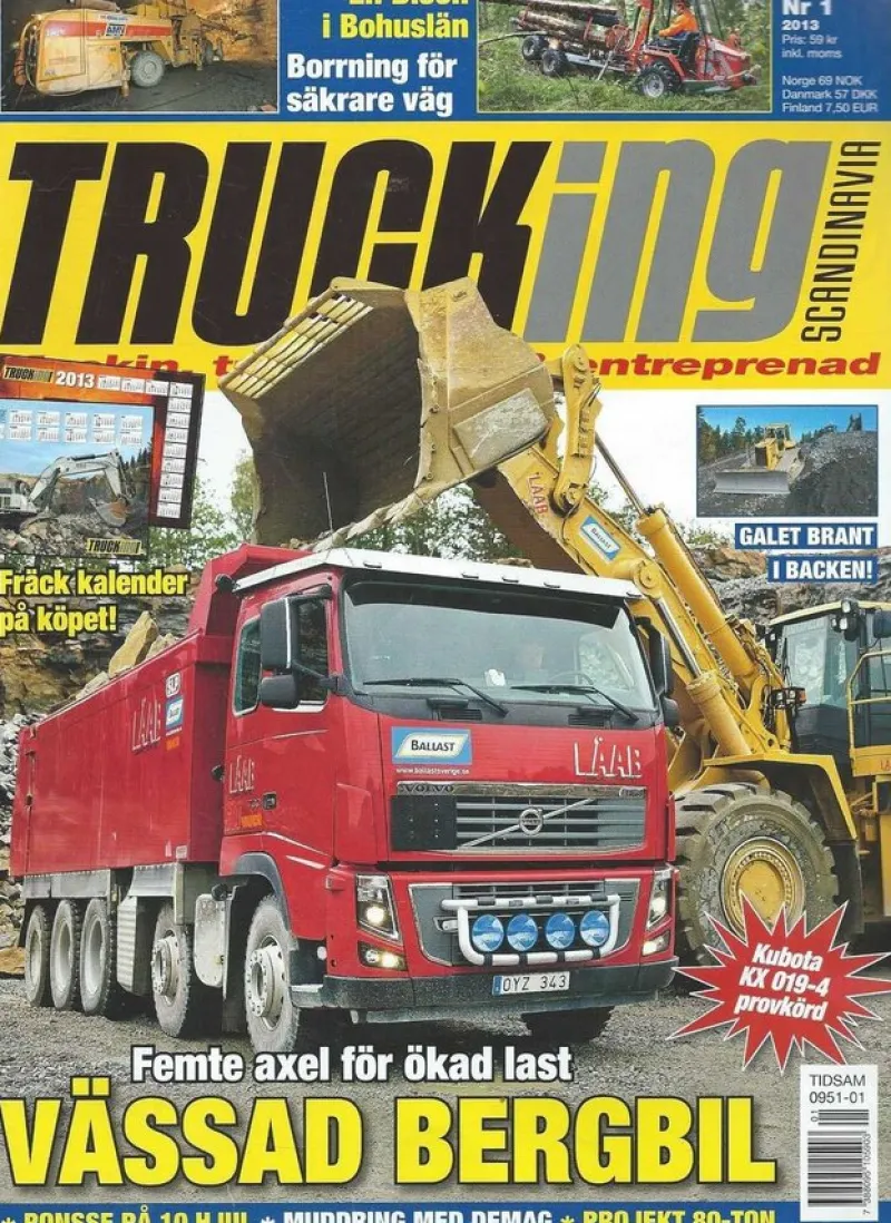 Tradera TRUCKING - NR 1 2013> Fordonslitteratur
