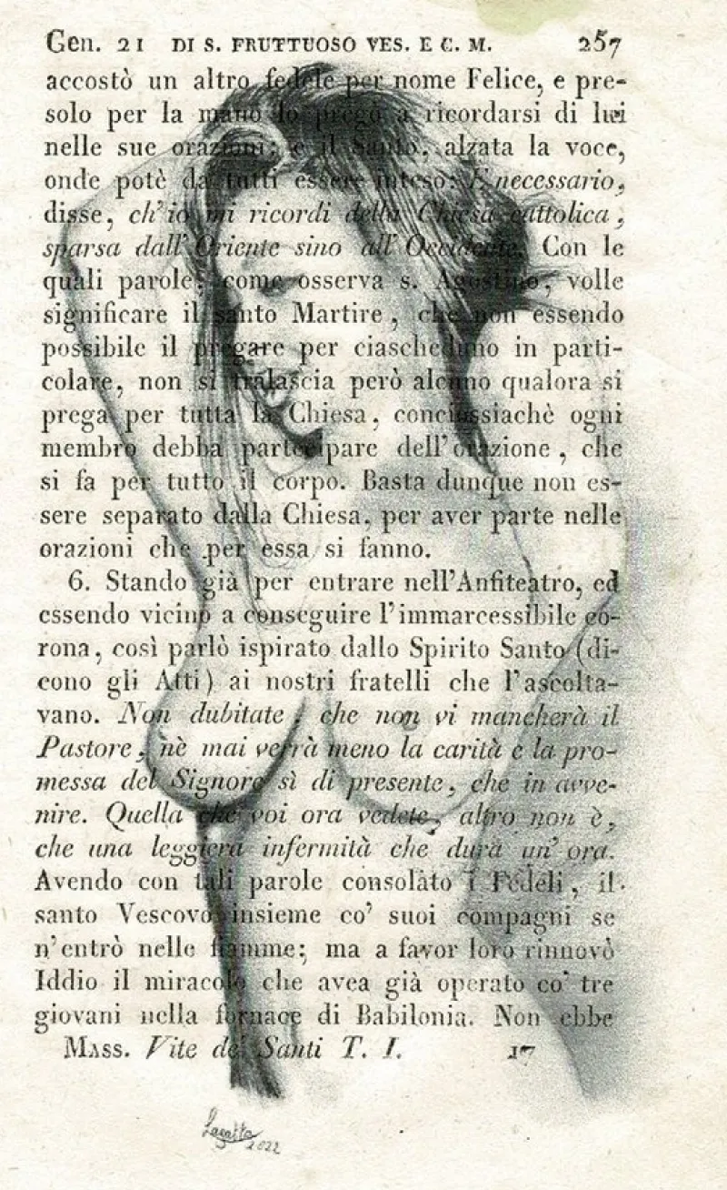 Tradera Tryck på boksida från 1829^ Posters