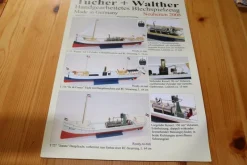 Tradera Technica & Nautica<Tucher + Walther Reklamblad för Ångmaskin / Plåtlek (R14)