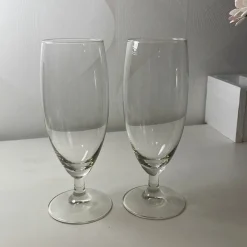 Tradera Tunnväggiga glas^ Hushållsartiklar