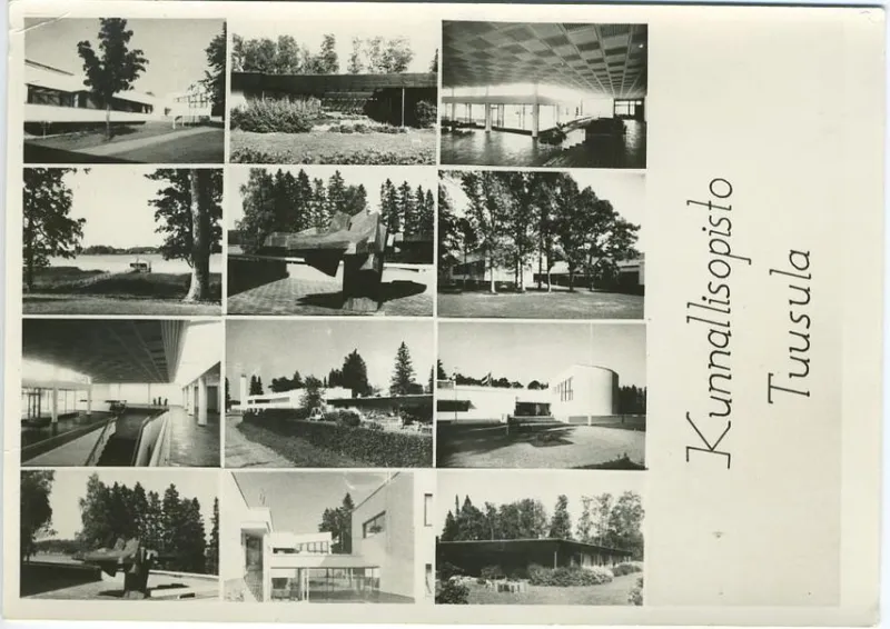 Tradera Nordiska Länder<TUUSULA 12 BILDS KORT KV 8 1968