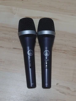 Tradera Två AKG D5 mikrofoner^ Studio & Scenutrustning