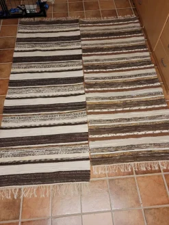 Tradera Två trasmattor^ Mattor