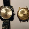 Tradera Två vintage armbandsur - Urbain & Lagonda goldmatic!^ Armbandsur