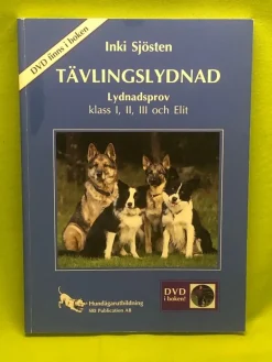 Tradera Tävlingslydnad lydnadsprov klass I, II, III och elit (inkl DVD) / Sjösten, Ink> Husdjursböcker