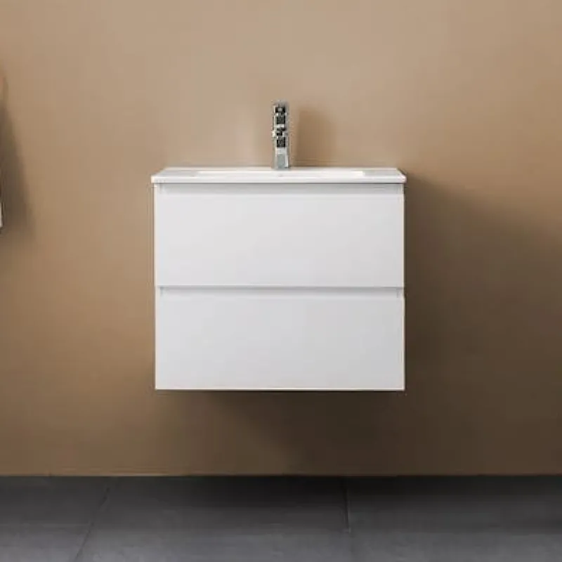 Tradera Tvättställsskåp Bathlife Eufori Vit DxB: 460x600 mm> Badrum