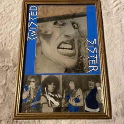 Tradera Musikmemorabilia<Twisted Sister - Spegeltavla.