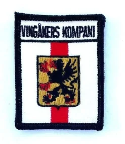Tradera Militära Samlarsaker<Tygmärke Armén Sörmlands Regemente P10 Vingåkers Kompani