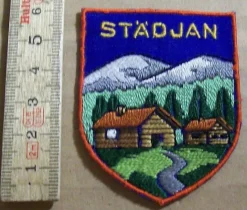 Tradera Övriga Samlarsaker<Tygmärke. STÄDJAN