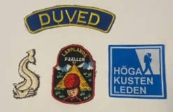 Tradera Tygmärken> Tygmärken & Pins