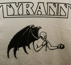 Tradera TYRANN Djävulens Musik t shirt CENTURY,ENFORCER,CC COMPANY,HEAVY METAL PASSION^ Merchandise