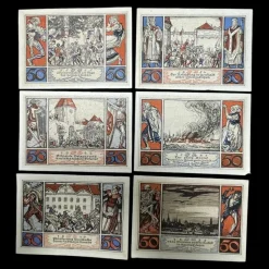 Tradera Tyskland Arnstadt Notgeld 1921^ Sedlar