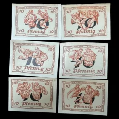 Tradera Tyskland Arnstadt Notgeld 1921^ Sedlar