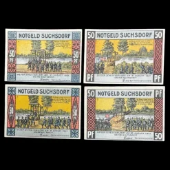 Tradera Tyskland Notgeld Suchsdorf 1921^ Sedlar