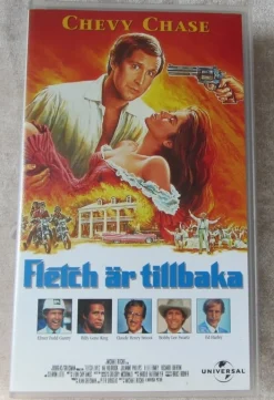 Tradera U1352 Fletch är tillbaka> Vhs-filmer