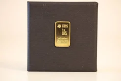 Tradera UBS Guldtacka, 2g, i hyfsat gott skick (B)^ Övrigt Mynt & Sedlar