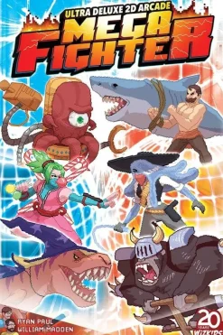 Tradera Ultra Deluxe 2D Arcade Mega Fighter^ Bräd- & Sällskapsspel