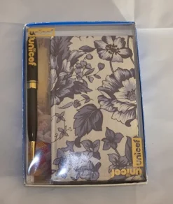 Tradera Unicef box set med julkort penna papper addressbok telefonbok anteckningsbok^ Konstnärstillbehör