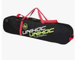 Tradera Innebandy<Unihoc crimson line black väska för innebandyklubbor NY!