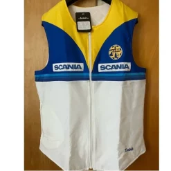 Tradera Övrig Sport & Fritid<Unik oanvänd vintage SCANIA Retro skidväst!