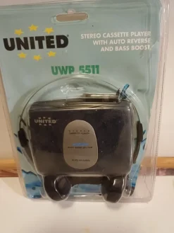 Tradera United UWP 5511 Stereokassettbandspelare> Bärbart
