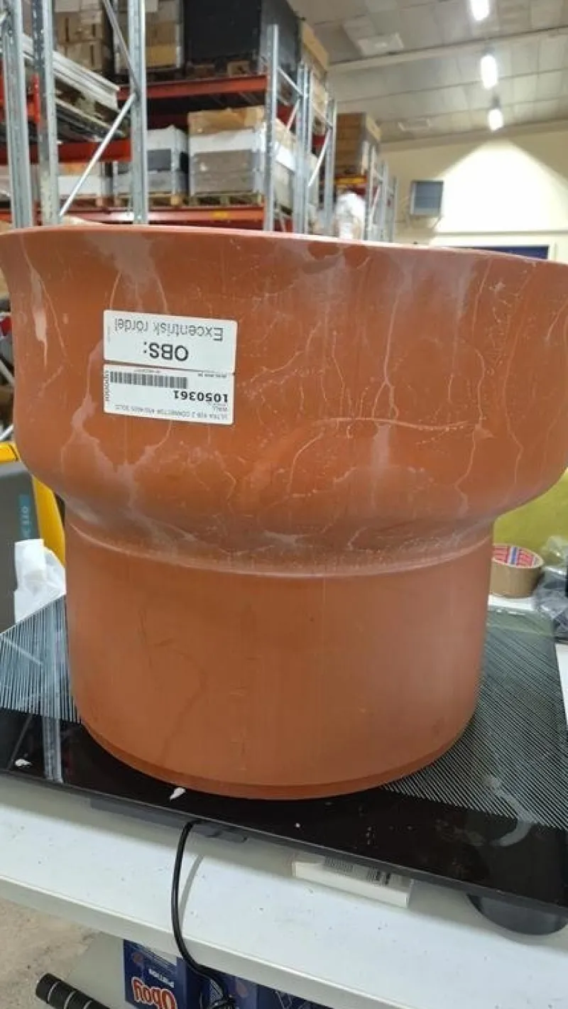 Tradera Uponor Ultra Rib2 Övergång 450/400 mm 4st> Byggmaterial