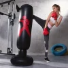 Tradera Boxning<Uppblåsbar Boxningssäck - Träna hemma!