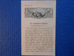 Tradera Ur lejonets käftar 1917> Religion & Livsåskådning