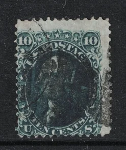 Tradera USA 1861 10 c George Washington^ Nordamerika